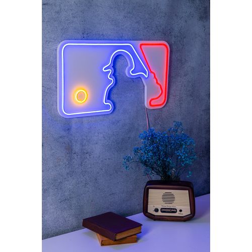 Baseball Pitcher Multicolor Decorative Plastic Led Lighting slika 3