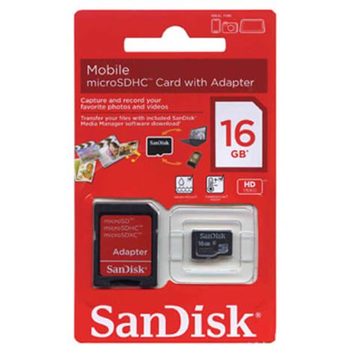 SanDisk 16GB SDSDQM-016G-B35A microSDHC memorijska kartica C4 UHS-I slika 3