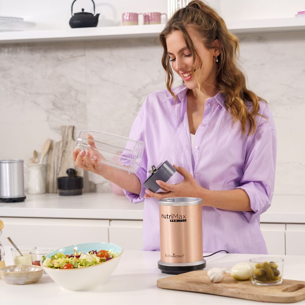 Blender NutriMax PRO,1000, Rose Gold slika 8