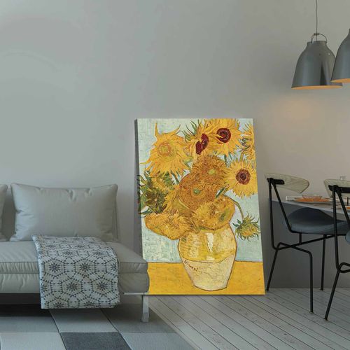 70100VANGOGH003 Multicolor Decorative Canvas Painting slika 1