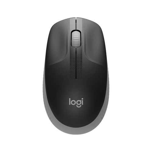 LOGITECH M190 Full-Size Wireless sivi miš slika 1