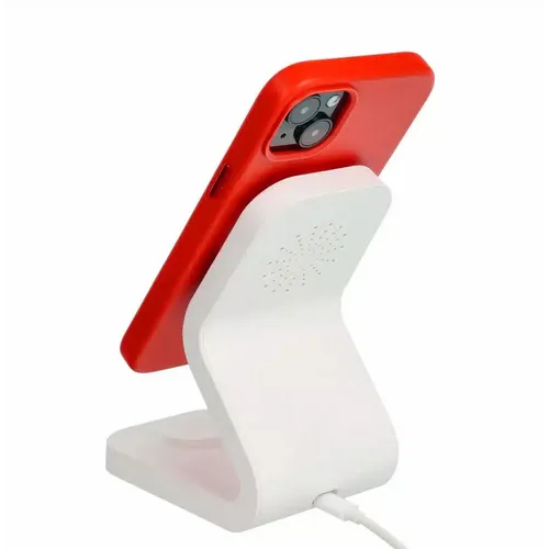 Kožna Mag Cover maska kompatibilna s MagSafe za iPhone 15 crvena slika 4