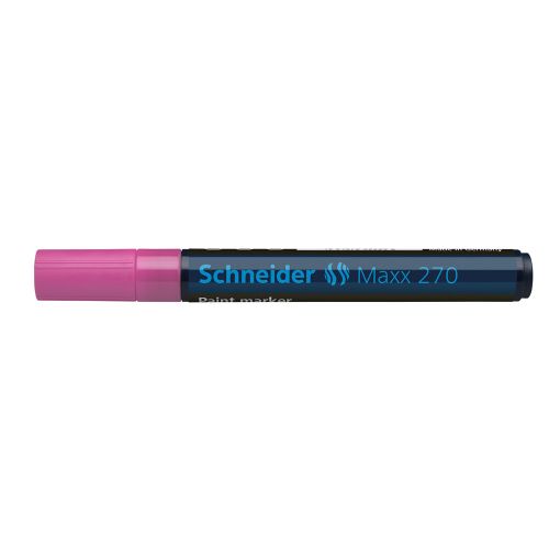 SCHNEIDER Flomaster Paint marker Maxx 270, 1-3 mm, rozi slika 1