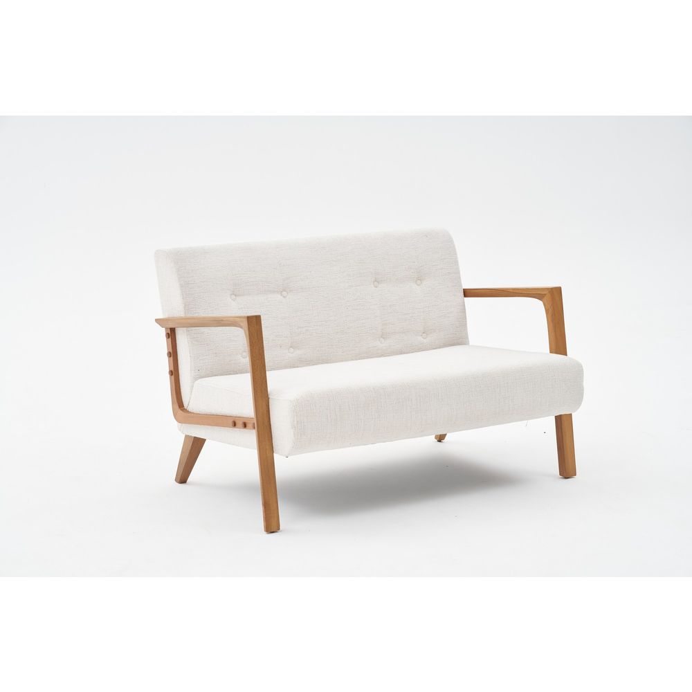 Kemer - Krem Dvosjed Sofa slika 5