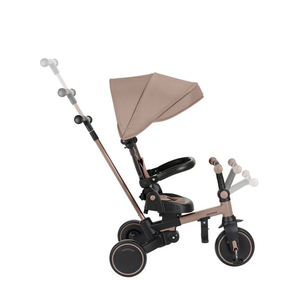 Kikka Boo Sklopivi tricikl 8U1 Aluma, Beige slika 6