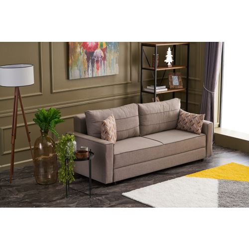 Atelier Del Sofa Trosjed na razvlačenje, Krem, Ece - Cream slika 1