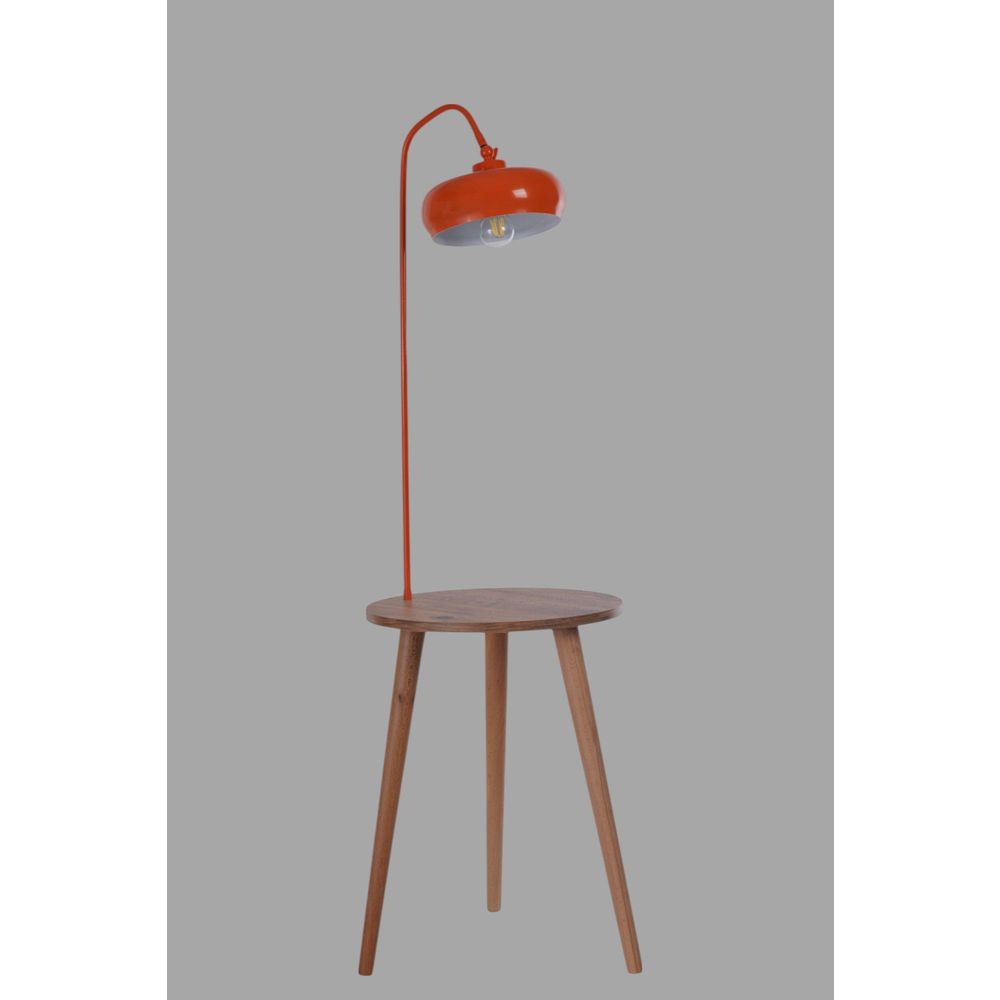 Opviq Podna lampa 807, narančasta, bukva slika 3
