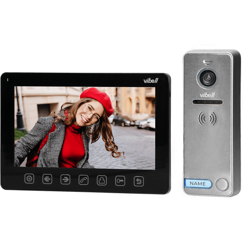 Vibell video interfon, 7" LCD, Noveo, set - OR-VID-EX-1057/B slika 1