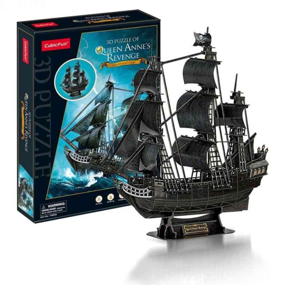 Cbf240059 Cubbic Fun Puzzle Queen Anne'S Revenge slika 1