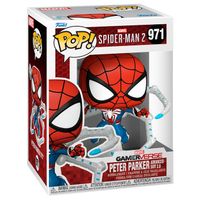 POP figura Marvel Spiderman 2 Peter Parker Advanced Suit 2.0