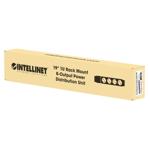 PDU kabl Intellinet 715126 19"/1U sa 8 utilnica/prekidač/2m slika 2