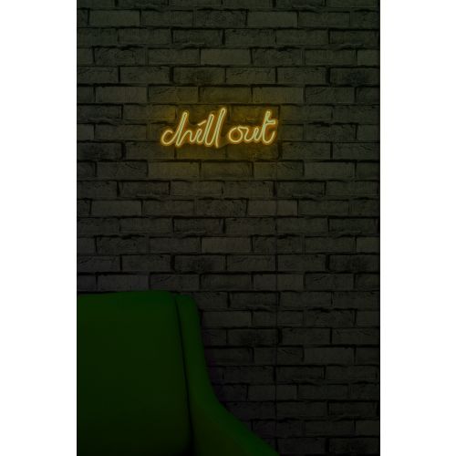 Wallity Ukrasna plastična LED rasvjeta, Chill Out - Yellow slika 3