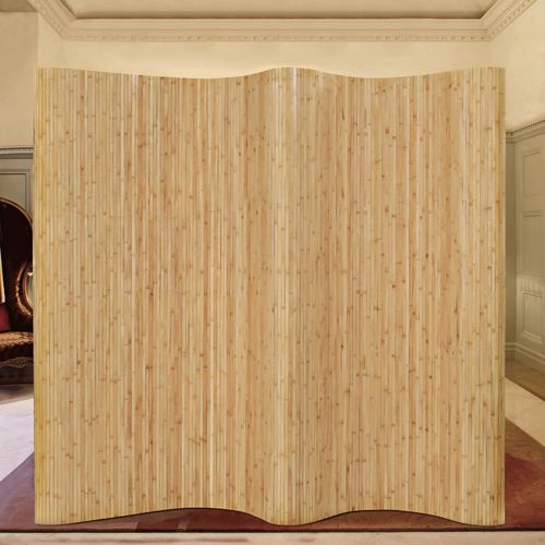 Sobna pregrada od bambusa 250 x 165 cm prirodna slika 24