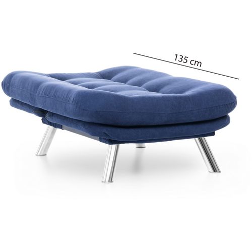 Atelier Del Sofa Sofa, Mornarsko plava, Misa Solo - Navy Blue slika 9