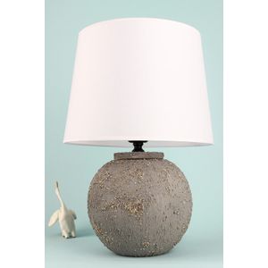 YL748 Siva i Bijela Stolna Lampa