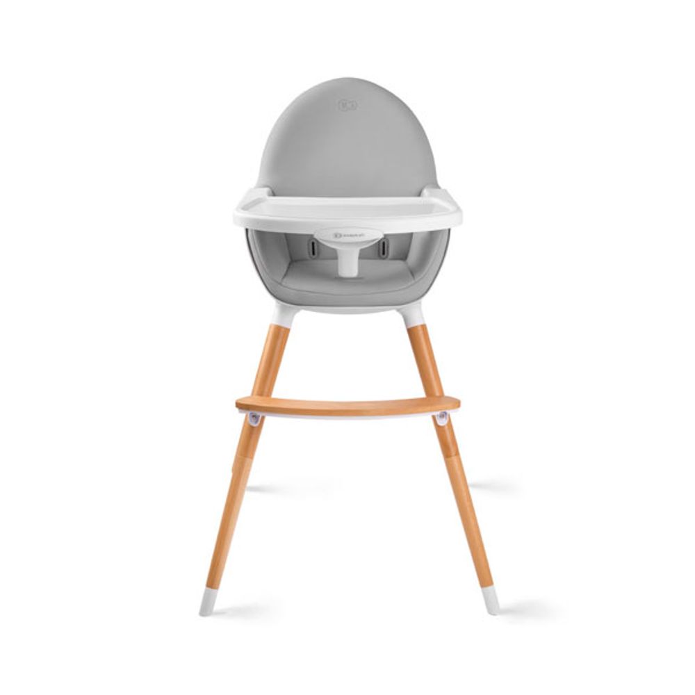 Kinderkraft Hranilica Fini High 2u1, Grey slika 3