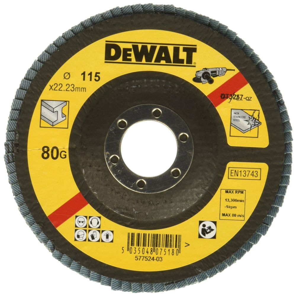 BRUSNA PLOČA 115MM G80 Dewalt DT3257 slika 1