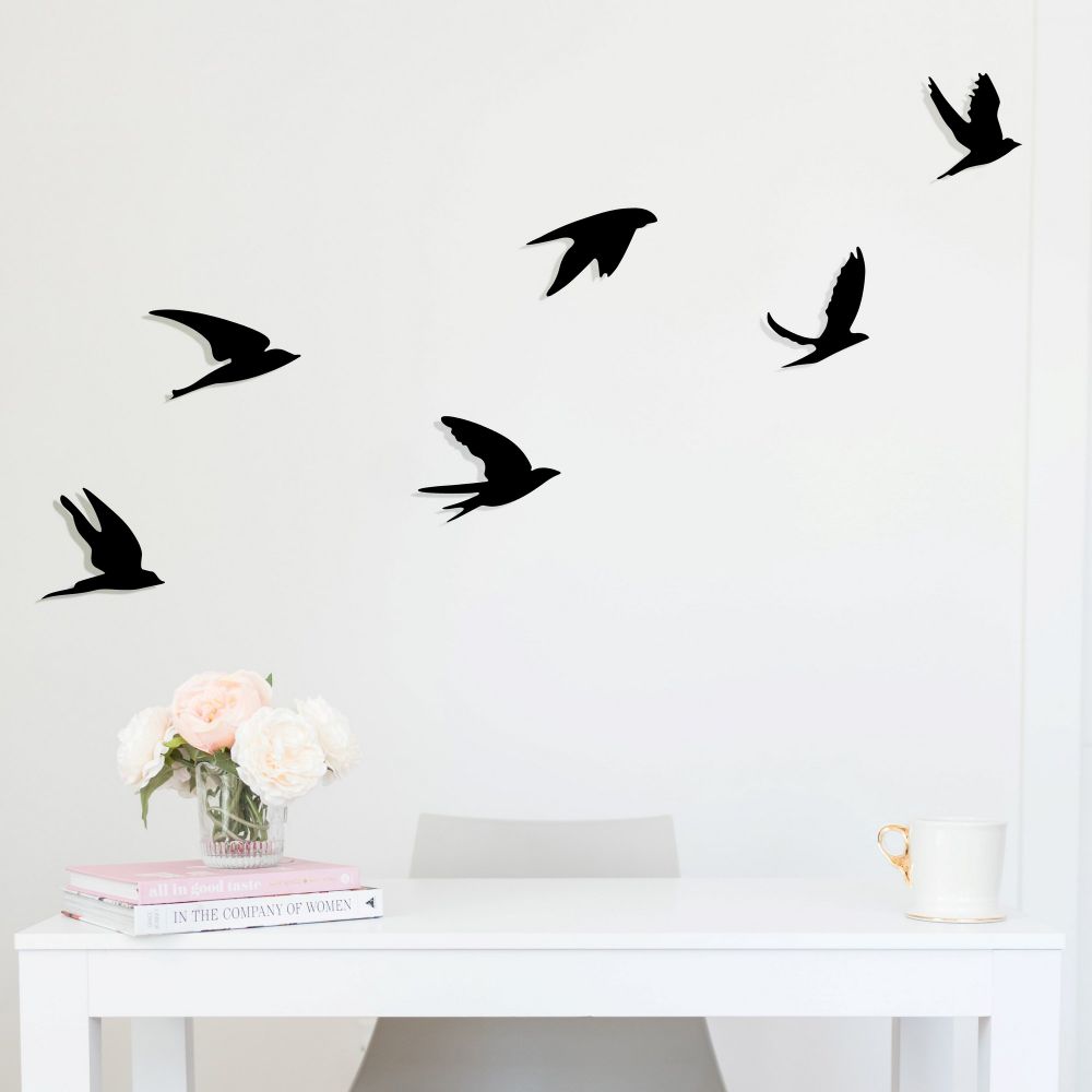 Decorative metal wall accessory Umudo, colour: black slika 2
