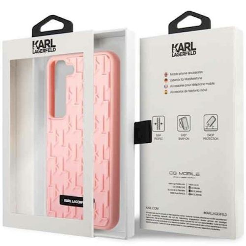 Karl Lagerfeld Futrola za Samsung S23 Pink 3D Monogram slika 2