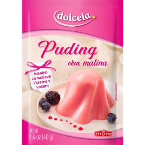 Dolcela puding malina vrećica 40 g slika 1