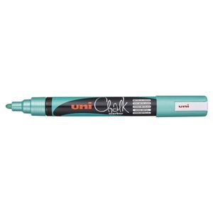 Marker Uni pwe-5m kreda metallic zeleni(n)