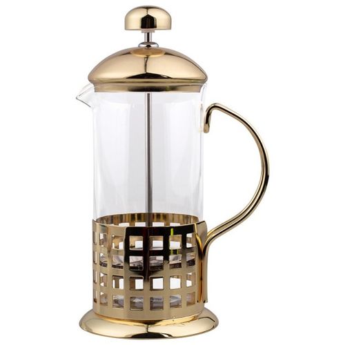 Altom Design vrč i preša za čaj i kavu 350 ml, zlatna, 020302374 slika 11