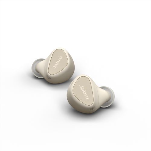 Jabra Elite 5 Titanium Gold Beige Bluetooth slušalice slika 3