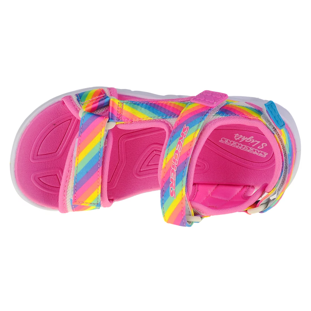 Skechers Hypno Splash-Rainbow Lights dječje sandale 20218L-MLT slika 7