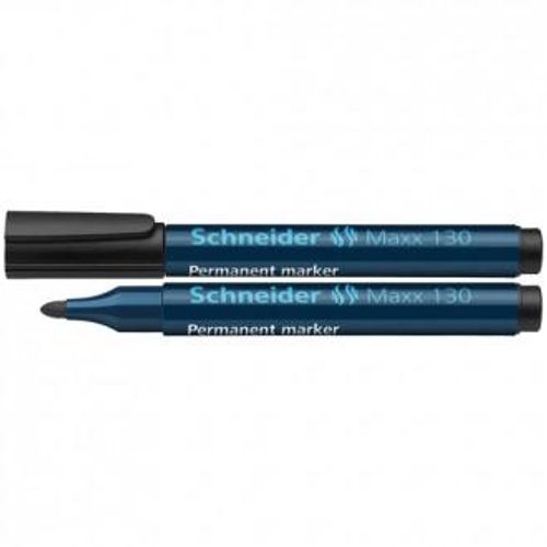 Flomaster Schneider, permanent marker, Maxx 130, 1-3 mm, crni slika 1