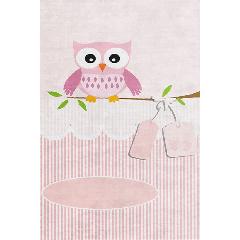 Tanka dječja staza sa digitalnim printom SOVA (100 x 150 cm) KHMFESTO0017KEÇE slika 2