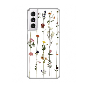 Torbica Silikonska Print Skin za Samsung G991B Galaxy S21 Flower