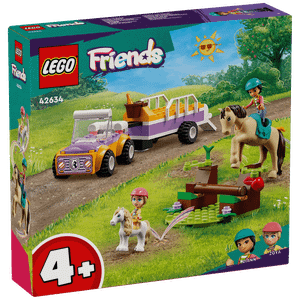 Lego Prikolica za konje i ponije, LEGO Friends