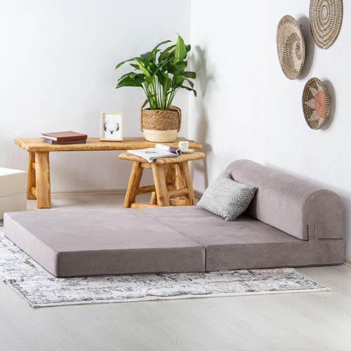 Magic - Light Grey Light Grey 2-Seat Sofa-Bed slika 2