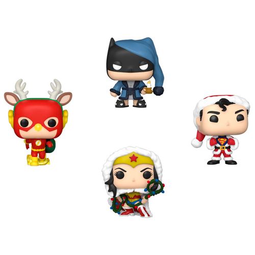 Pocket POP Set: 4 Figurice DC Comics Sretni Blagdani slika 2