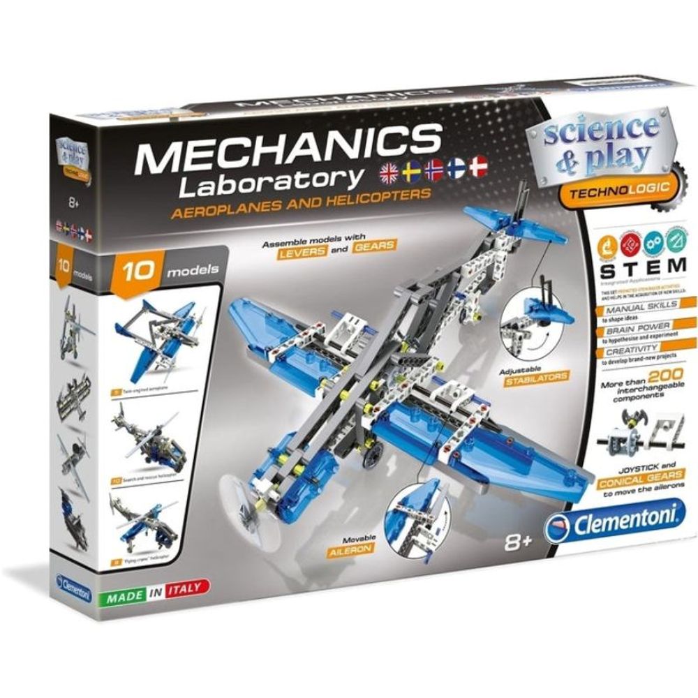 Clementoni Science&Play Mechanics Laboratory Aeroplanes and Helicopters slika 1