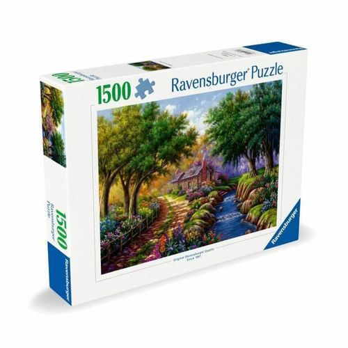 Puzzle Ravensburger Cottage By The River slika 5