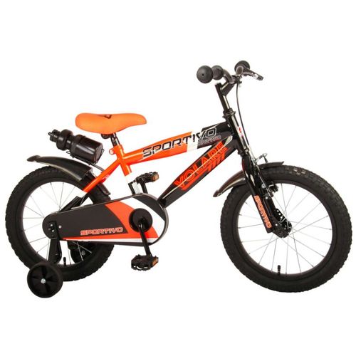 Dječji bicikl Volare Sportivo 16" narančasto/crni slika 2