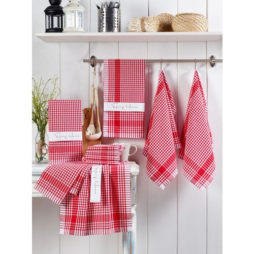 Pötikareli - Red Red
White Wash Towel Set (10 Pieces) slika 1