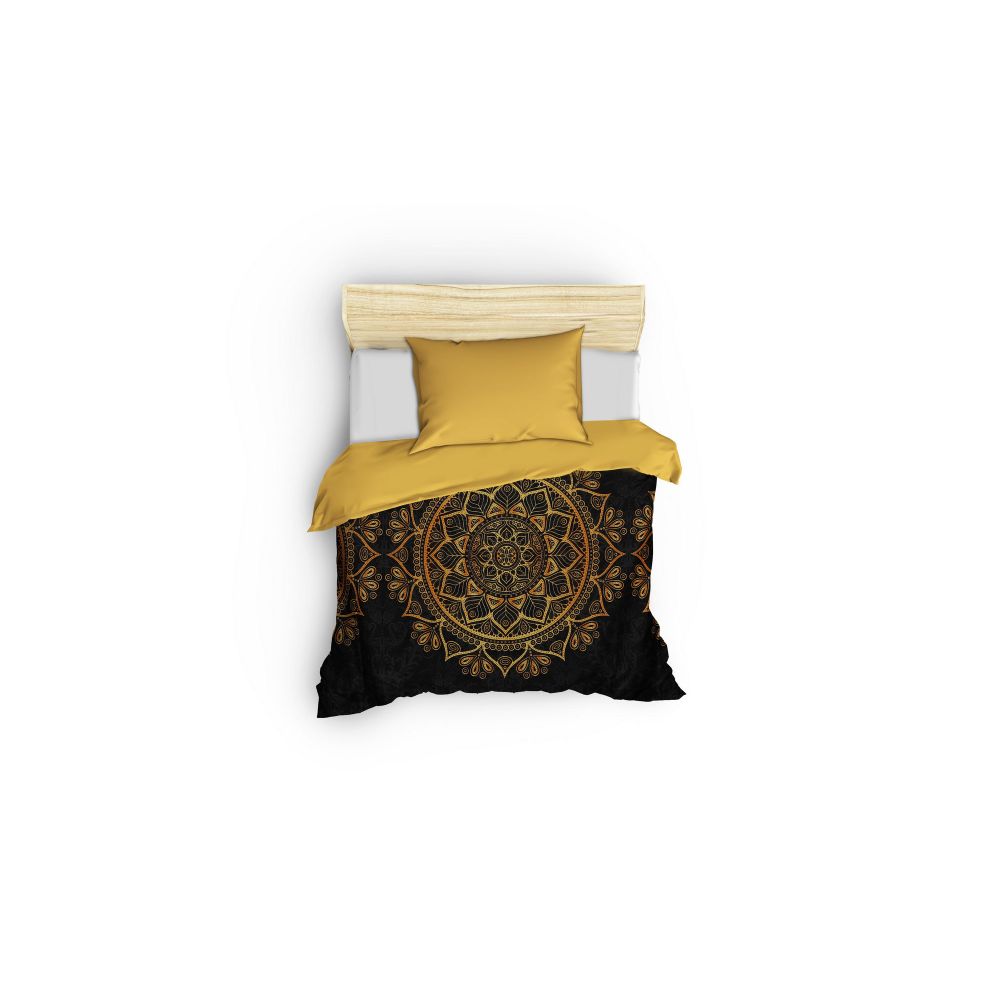 Posteljina DAXTON 100% PAMUČNI SATEN
Navlaka za poplun: 155 x 220 cm
Jastučnica: 80 x 80 cm (1 komad)
, Alvina - Gold slika 3