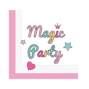 Papirne salvete Magic Party 33x33cm, 20 komada