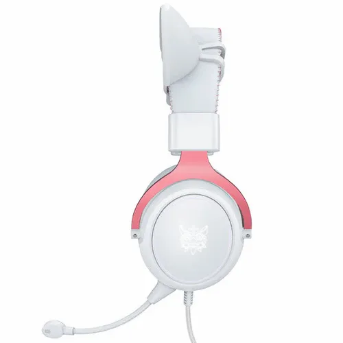 Onikuma X10 Cat Ears Stereo Noise Cancellation Gaming Headset (Pink) slika 2