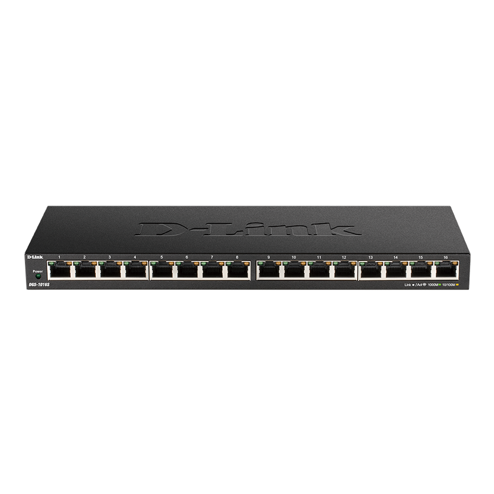 D-Link switch neupravljivi, DGS-1016S/E slika 1