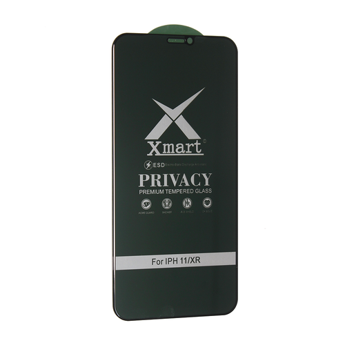 Tempered glass X mart 9D Privacy za iPhone 11 6.1 slika 1