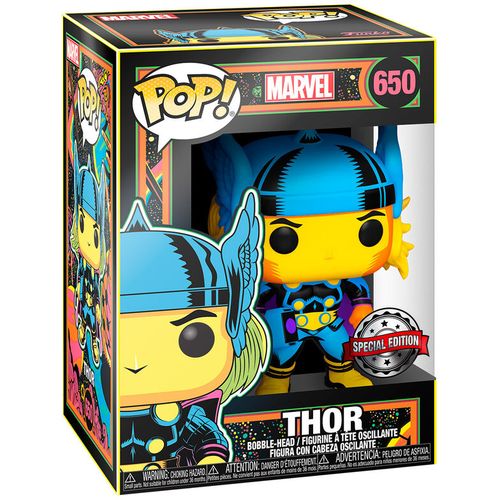 POP figure Marvel Black Light Thor slika 1