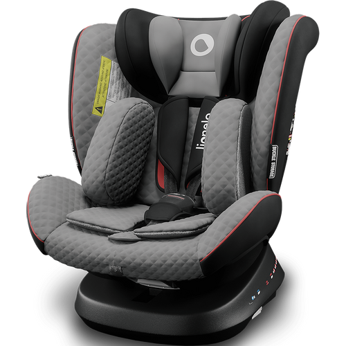 Lionelo Auto-sedište BASTIAAN ONE GREY STONE BLACK 360* ISOFIX  0-36kg/0m-12god slika 1