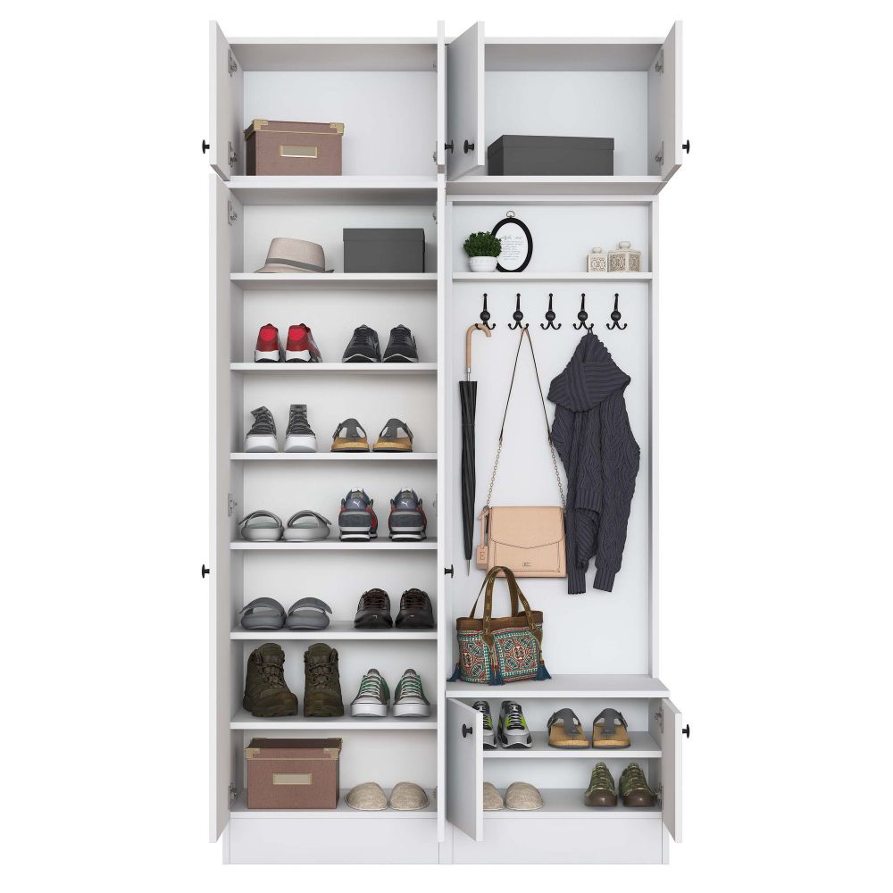Hall Stand EA144 - Bijela slika 8