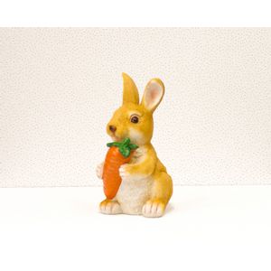 Uskršnja dekoracija - BUNNY WITH MUSHROOM/CARROT 21056 26cm - N39