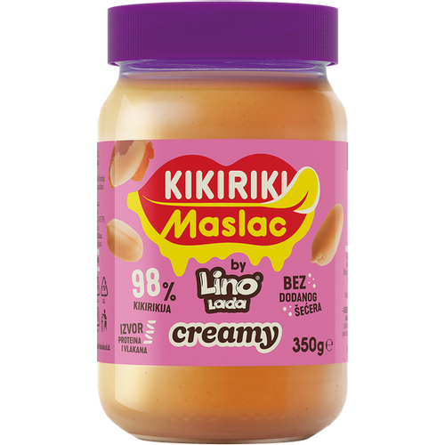 Lino Lada kikiriki maslac Creamy 350g slika 1
