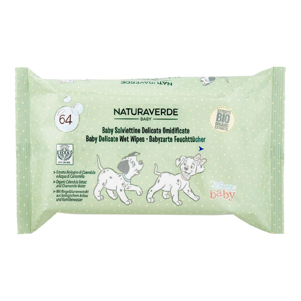 Naturaverde Organic Dječije maramice Ultra Soft 64/1 slika 1