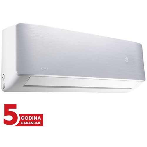 Vivax ACP-12CH35AERI+ SILVER, Inverter klima uređaj, 12000 BTU, WiFi ready, Grejač spoljne jedinice, Srebrna boja slika 1